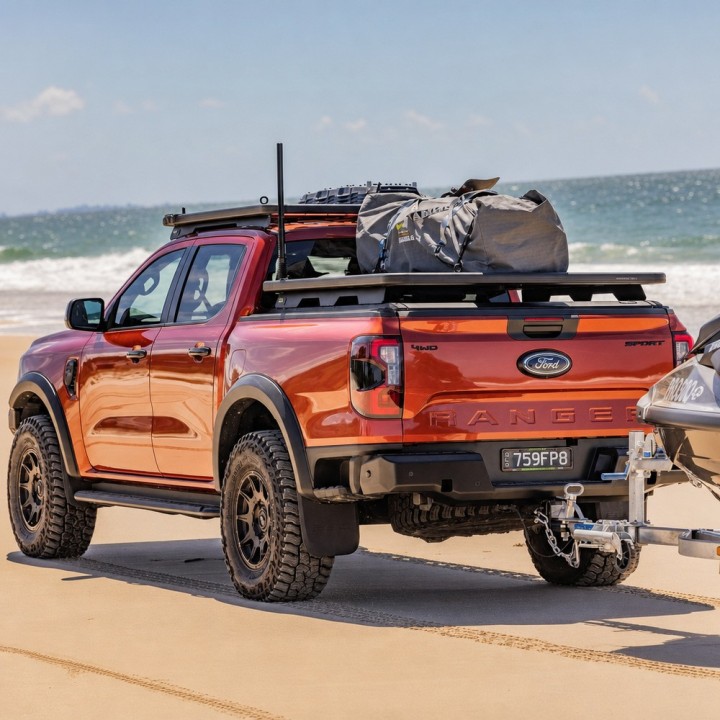 Zderzak tylny IRONMAN4X4 — Ford Ranger Next-gen (RPB110) - ujęcie 6