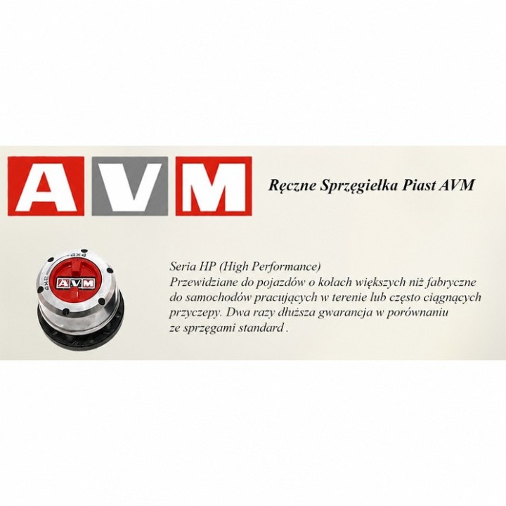 Sprzęgło piasty AVM — UAZ (AVM410HP) - ujęcie 7