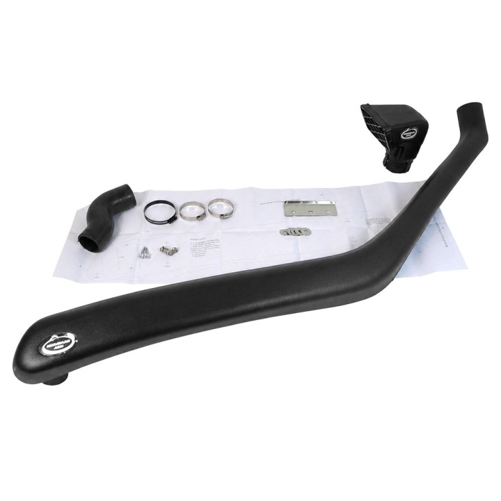 Snorkel Snakeman 4WD, lewa strona — Opel Campo, Isuzu Rodeo (SNS9A)