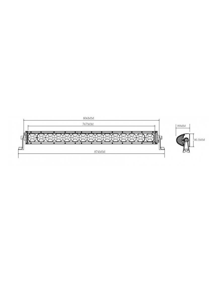 Extreme 15x 12W 180W Panel LED