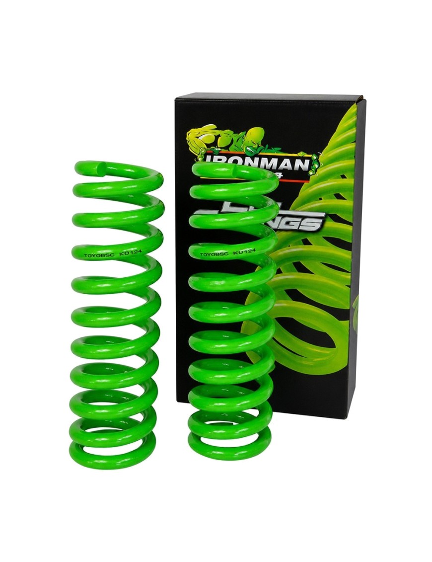 Sprężyny zawieszenia przednie Ironman 4x4 wzmocnione, lift 3" — Toyota Tundra (TOY085C)