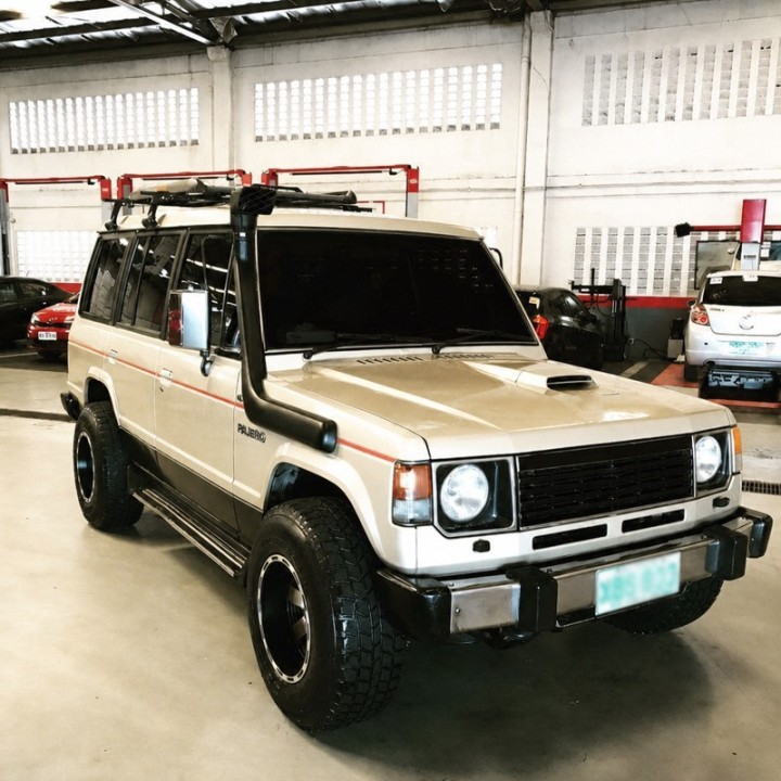 Snorkel Snakeman 4WD — Mitsubishi Pajero 2.5L 3.0L, Hyundai Galloper wszystkie modele (SNS047) - ujęcie 9