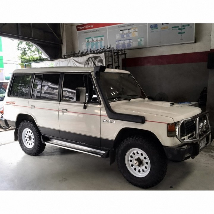 Snorkel Snakeman 4WD — Mitsubishi Pajero 2.5L 3.0L, Hyundai Galloper wszystkie modele (SNS047) - ujęcie 16