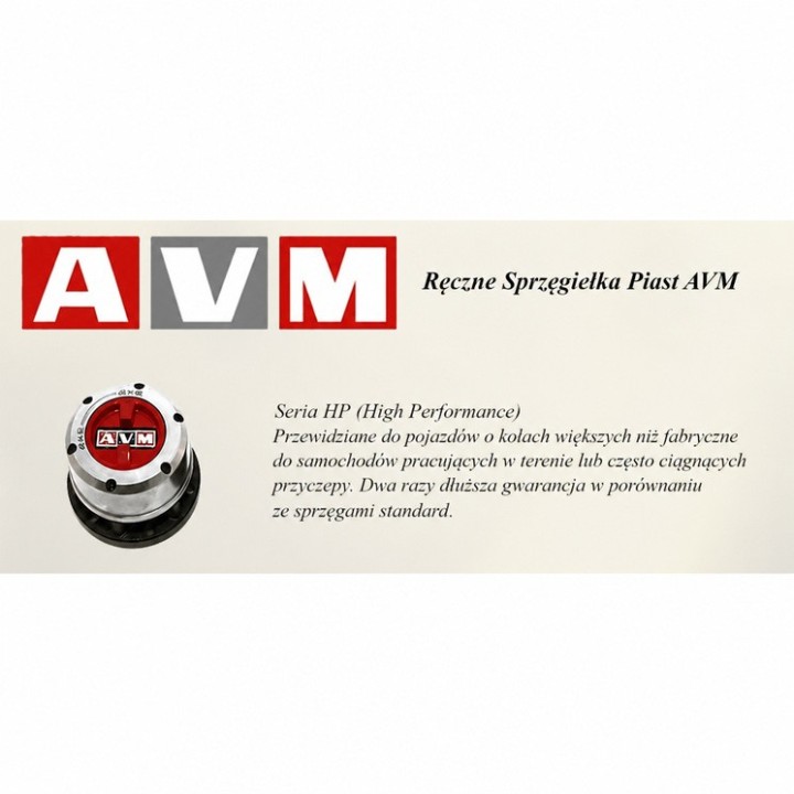 Sprzęgło piasty AVM — Toyota Land Cruiser FZJ/HZJ, Toyota Land Cruiser HZJ (AVM462HP) - ujęcie 6