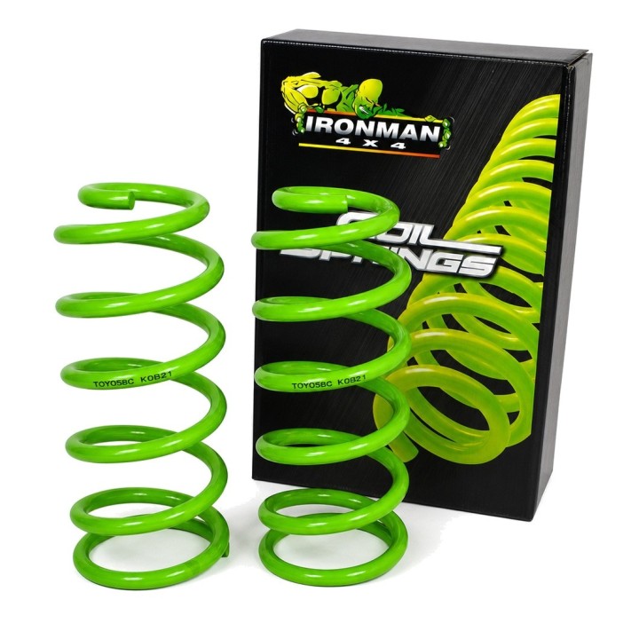 Sprężyny zawieszenia tylne Ironman 4x4 wzmocnione — Toyota Land Cruiser, Toyota FJ Cruiser, Haval H9 Wagon 2.0L (TOY056C)