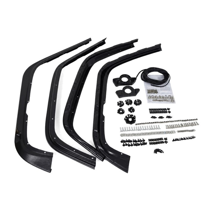 Poszerzenia nadkoli - fender flares - lldpe snakeman 4WD — Jeep Wrangler JK Formowane (SNFF023) - ujęcie 3