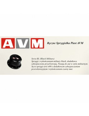 Ręczne sprzęgła piast AVM — Hyundai Galloper, Hyundai Terracan, Mitsubishi L200/Pajero/Montero (AVM443BL) - ujęcie 8