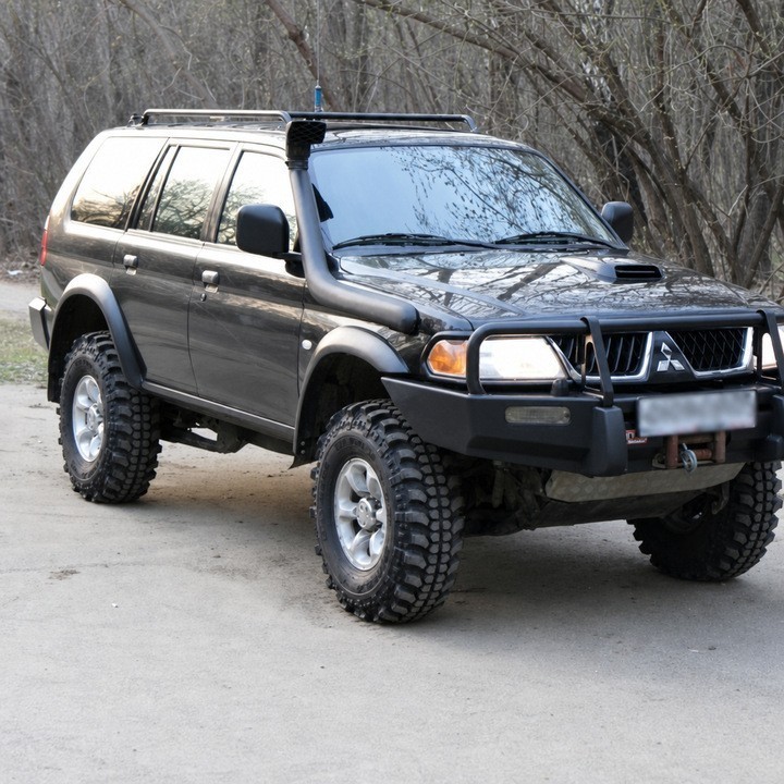Snorkel Snakeman 4WD, prawa strona — Mitsubishi L200, Mitsubishi Pajero Sport (SNST96A) - ujęcie 2