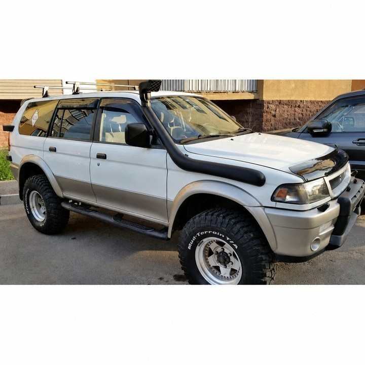 Snorkel Snakeman 4WD, prawa strona — Mitsubishi L200, Mitsubishi Pajero Sport (SNST96A) - ujęcie 3