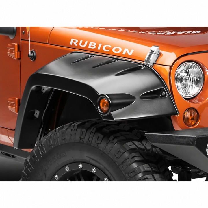 Poszerzenia nadkoli - fender flares - lldpe snakeman 4WD — Jeep Wrangler JK Formowane (SNFF023) - ujęcie 11