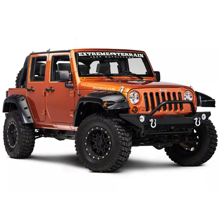 Poszerzenia nadkoli - fender flares - lldpe snakeman 4WD — Jeep Wrangler JK Formowane (SNFF023) - ujęcie 12