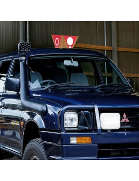 Snorkel Snakeman 4WD, prawa strona — Mitsubishi L200, Mitsubishi Pajero Sport (SNST96A)