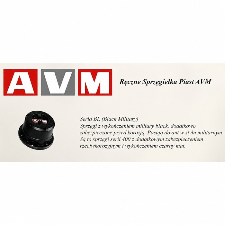 Manualne sprzęgła piast AVM — SsangYong Musso/Korando II/Rexton (AVM450BL) - ujęcie 8