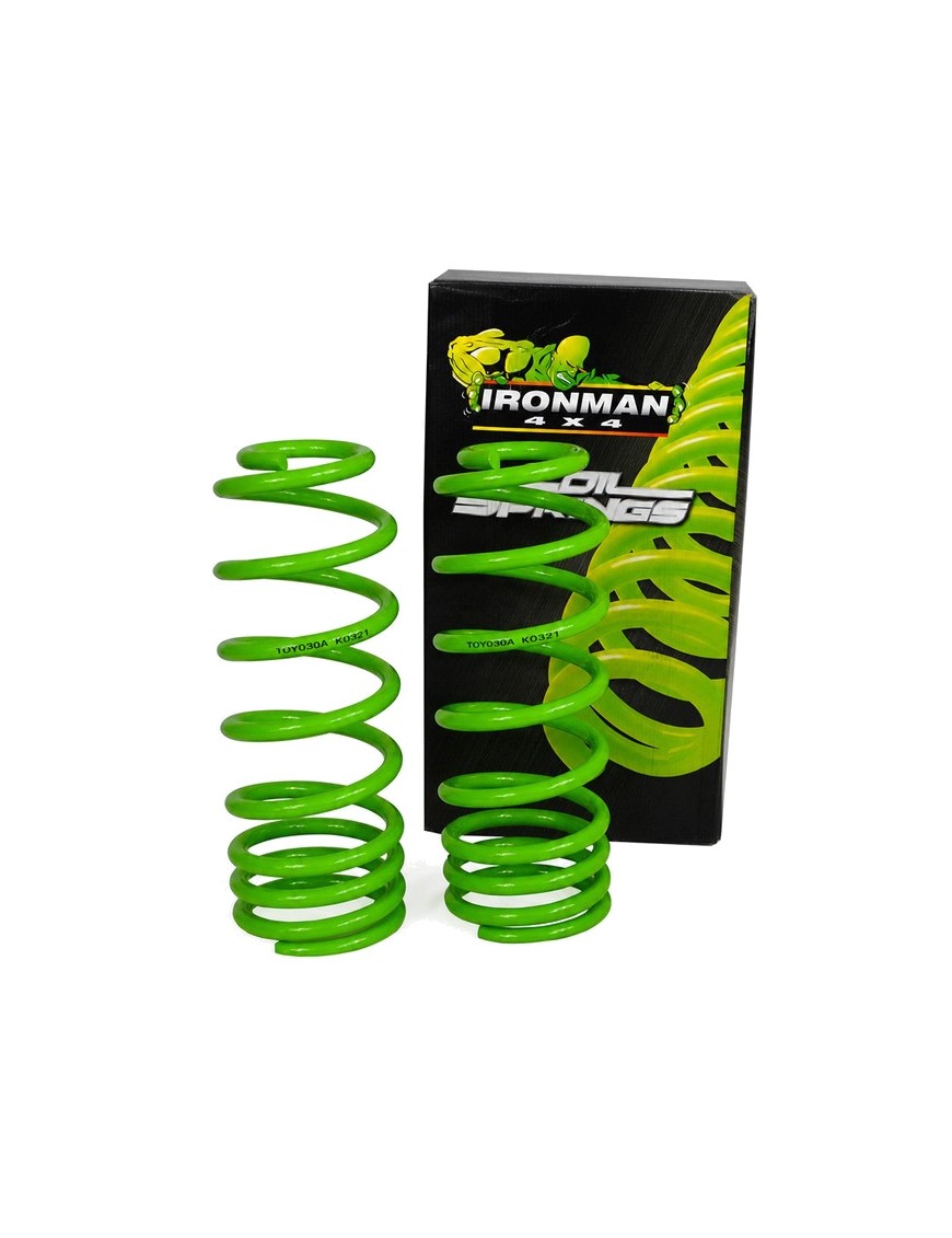 Sprężyny zawieszenia tylne Ironman 4x4 wzmocnione, lift 2" — Toyota Land Cruiser, Toyota 4Runner (TOY039A)