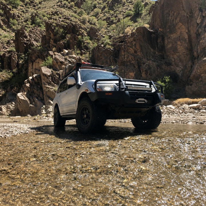 Snorkel Snakeman 4WD — Mitsubishi Pajero V40 (SNSV73) - ujęcie 12