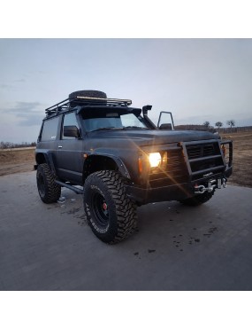 Snorkel Snakeman 4WD, lewa strona — Nissan Patrol Y60 (SNSY60NA)