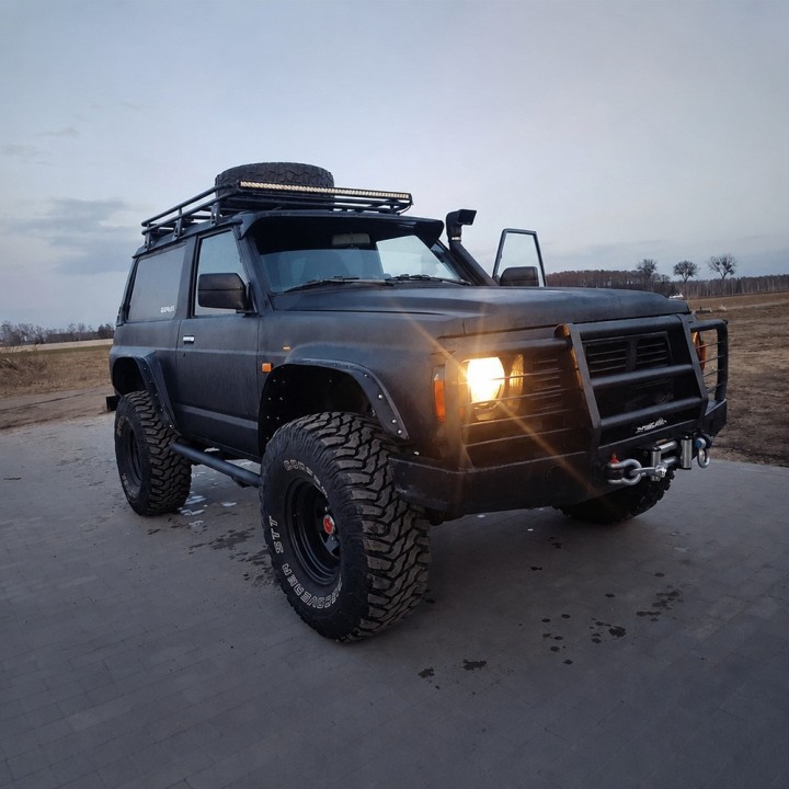 Snorkel Snakeman 4WD, lewa strona — Nissan Patrol Y60 (SNSY60NA) - ujęcie 5