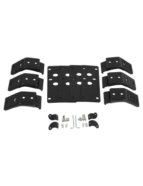 Bagażnik dachowy aluminiowy z relingami i oświetleniem LED Snakeman 4WD — Suzuki Jimny (SNR03L)