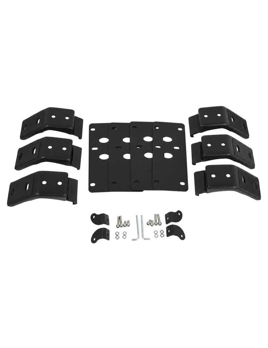 Bagażnik dachowy aluminiowy z relingami i oświetleniem LED Snakeman 4WD — Suzuki Jimny (SNR03L)