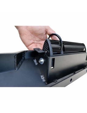 Bagażnik dachowy aluminiowy z relingami i oświetleniem LED Snakeman 4WD — Suzuki Jimny (SNR03L)