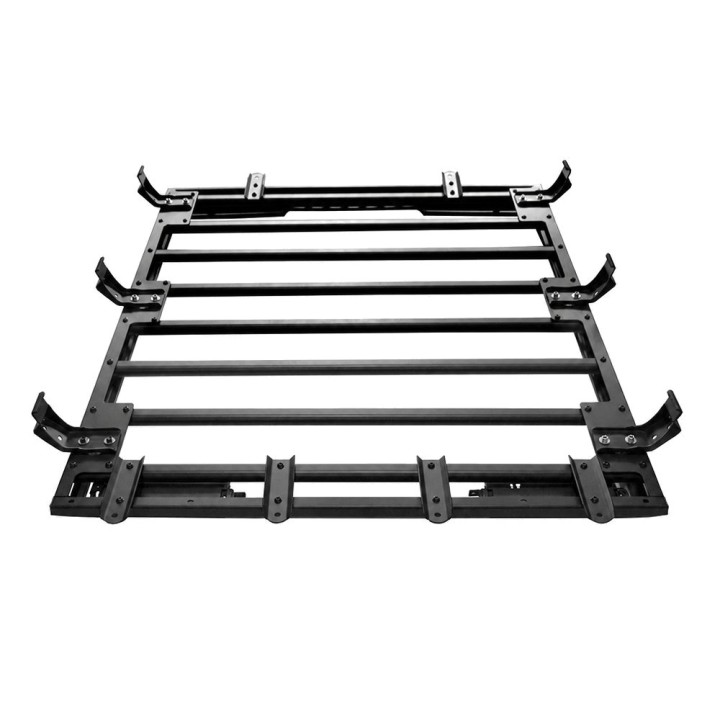Bagażnik dachowy aluminiowy z relingami i oświetleniem LED Snakeman 4WD — Suzuki Jimny (SNR03L) - ujęcie 15