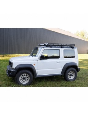Bagażnik dachowy aluminiowy z relingami i oświetleniem LED Snakeman 4WD — Suzuki Jimny (SNR03L)
