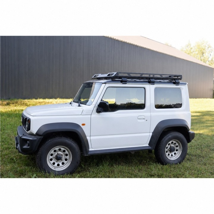 Bagażnik dachowy aluminiowy z relingami i oświetleniem LED Snakeman 4WD — Suzuki Jimny (SNR03L) - ujęcie 16
