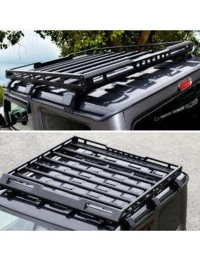 Bagażnik dachowy aluminiowy z relingami i oświetleniem LED Snakeman 4WD — Suzuki Jimny (SNR03L)