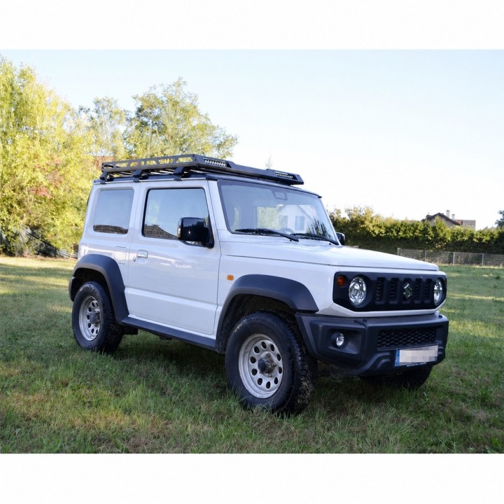 Bagażnik dachowy aluminiowy z relingami i oświetleniem LED Snakeman 4WD — Suzuki Jimny (SNR03L) - ujęcie 21