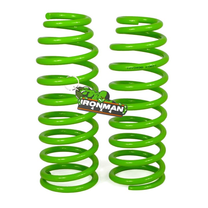 Sprężyny zawieszenia tylne Ironman 4x4 wzmocnione, lift 2" — Toyota Land Cruiser KZJ70 (TOY049B) - ujęcie 4