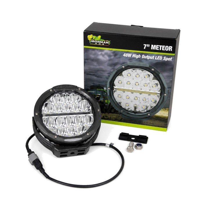 Reflektor dalekosiężny meteor IRONMAN4X4 (1 sztuka) (ILED7M)