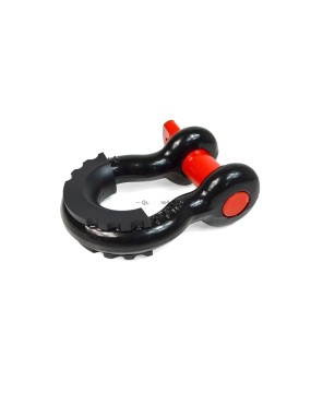 Osłona gumowa szekli omega 4,75 t 3/4" Snakeman 4WD — czarna