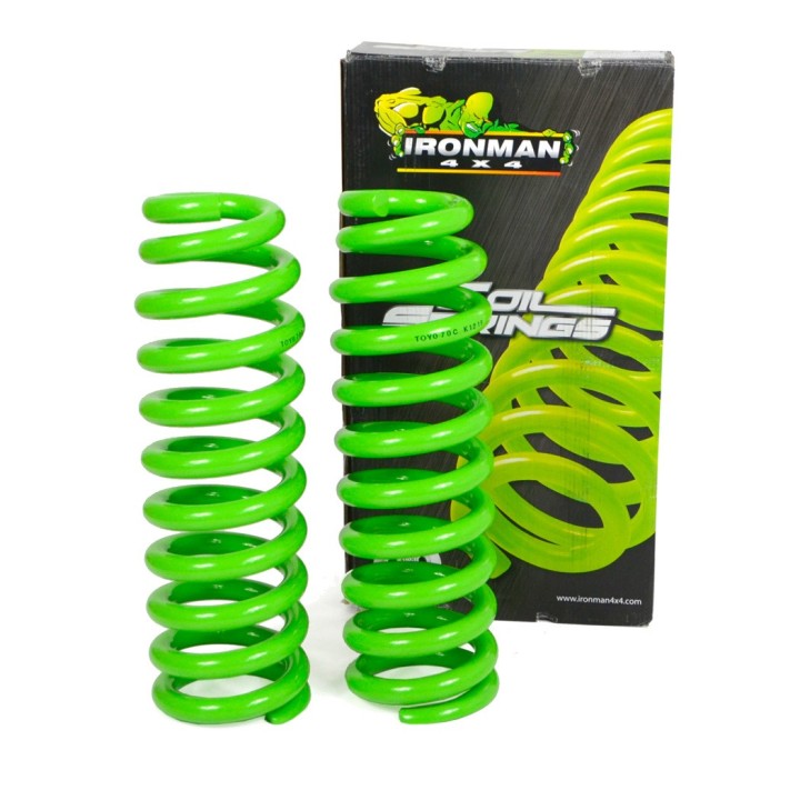 Sprężyny zawieszenia przednie Ironman 4x4 wzmocnione, lift 2" — Toyota Tundra (TOY070C) - ujęcie 4