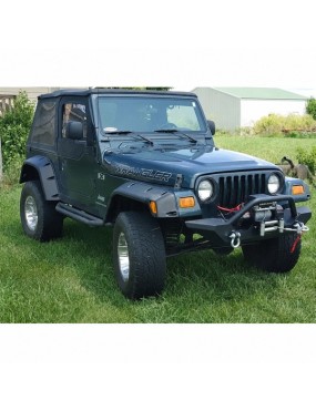 Poszerzenia nadkoli - fender flares - lldpe snakeman 4WD — Jeep Wrangler TJ (SNFF038) - ujęcie 10