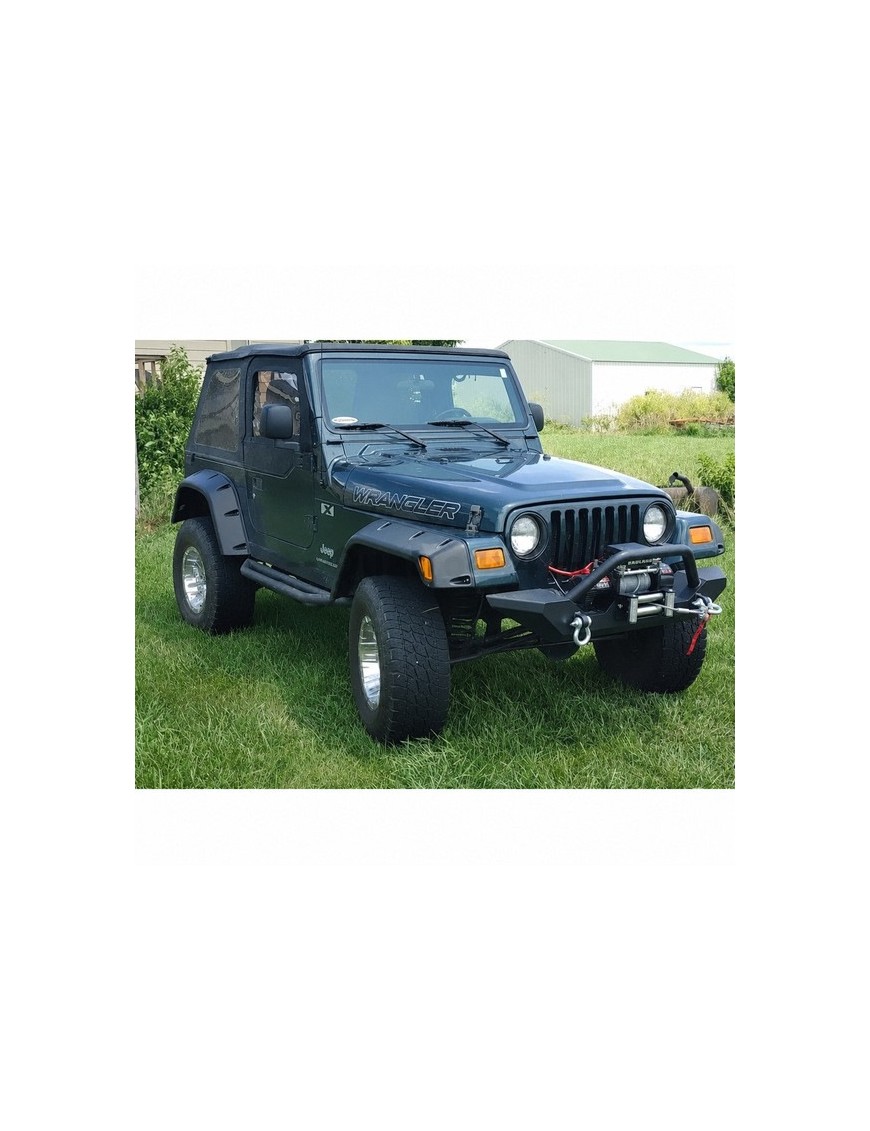 Poszerzenia nadkoli - fender flares - lldpe snakeman 4WD — Jeep Wrangler TJ (SNFF038) - ujęcie 10 Poszerzenia nadkoli - fender flares - lldpe snakeman 4WD — Jeep Wrangler TJ (SNFF038) - ujęcie 10