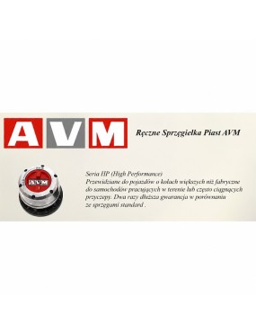 Sprzęgło piasty AVM — Hyundai Galloper, Hyundai Terracan, Mitsubishi L200/Pajero/Montero (AVM743XP) - ujęcie 5