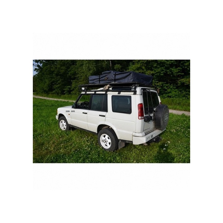 Czarny wodoodporny pokrowiec namiotu dachowego 180 x 120m snakeman 4WD (SNNRTTC3) - ujęcie 4