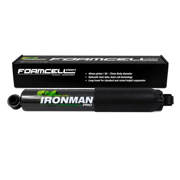 Amortyzator tylny Ironman 4x4 Foam Cell Pro Comfort, lift 2" — Fiat Fullback, Mitsubishi Triton MQ-MR L200 (45729FEC)