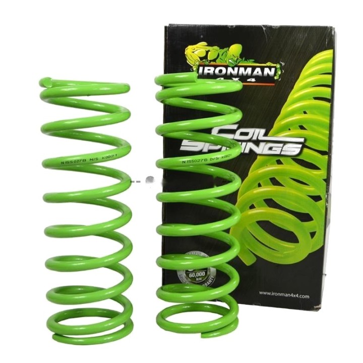 Sprężyny zawieszenia tylne Ironman 4x4 wzmocnione, lift 4" — Nissan Patrol Y61/Y60 (NISS027C) - ujęcie 3
