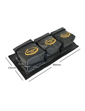 Sakwa wyprawowa Snakeman 4WD, 3 kieszenie, 800 x 335 mm