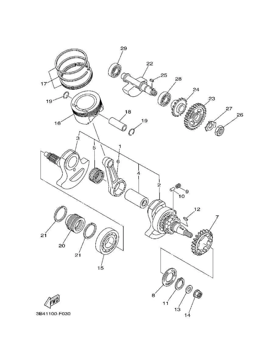 Yamaha 1S3-11603-10