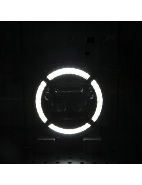 Reflektory LED 7 cali TXA 0136A — komplet 2 szt., mijania, drogowe, DRL, kierunkowskaz - ujęcie 3