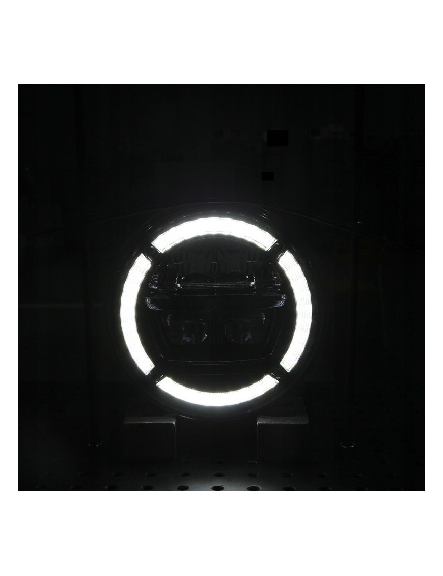 Reflektory LED 7 cali TXA 0136A — komplet 2 szt., mijania, drogowe, DRL, kierunkowskaz - ujęcie 3