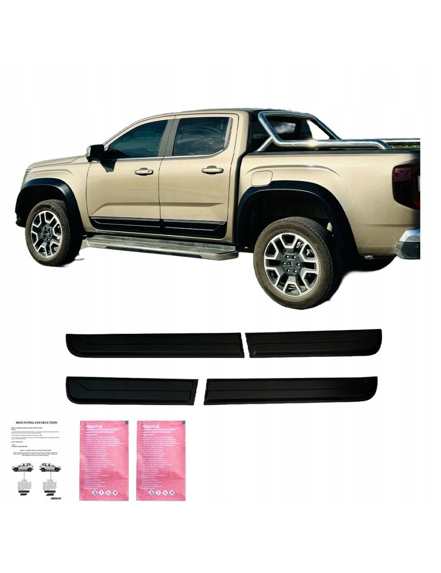 Listwy ochronne drzwi Volkswagen Amarok 2022+