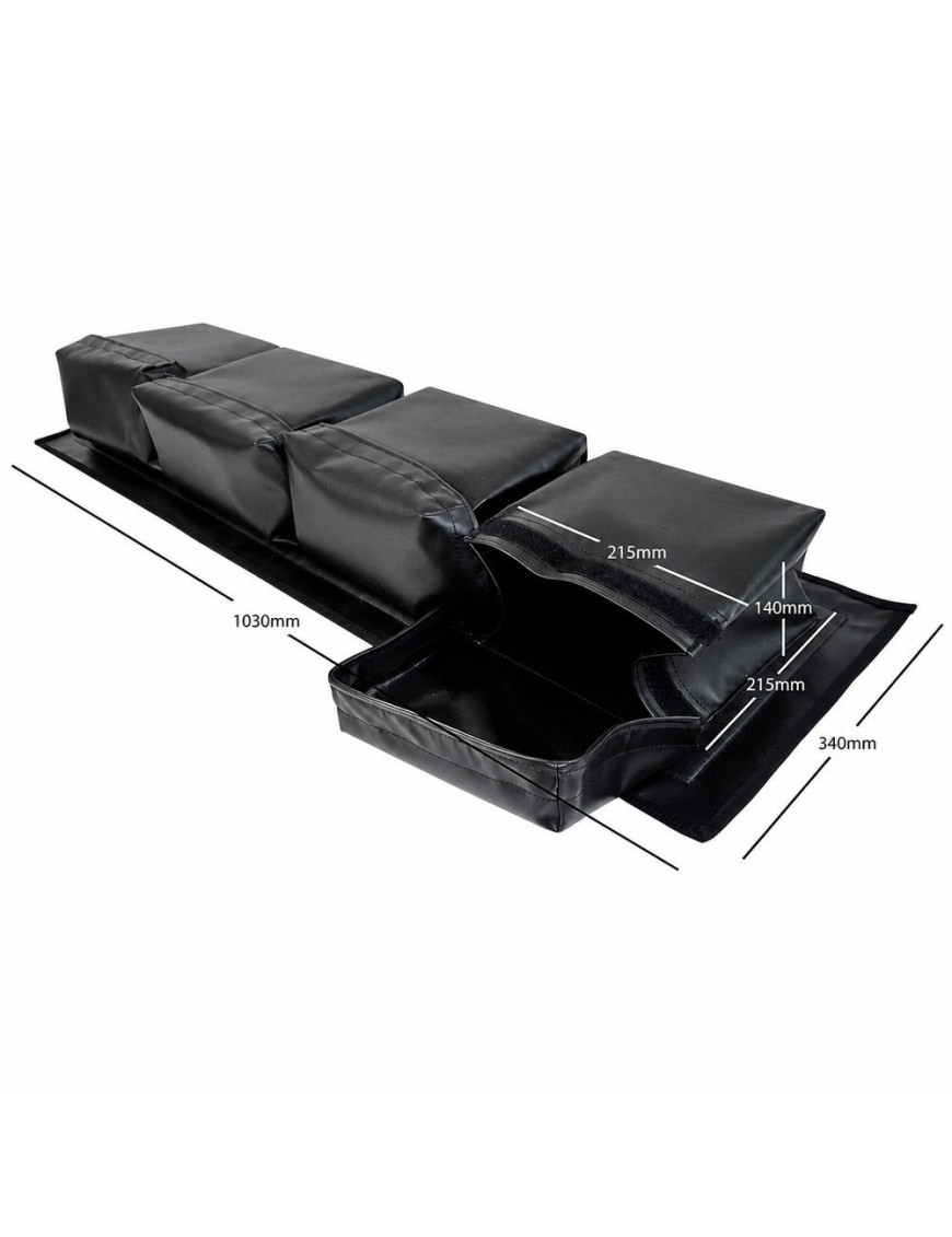 Sakwa wyprawowa Snakeman 4WD, 4 kieszenie, 1030 x 340 mm
