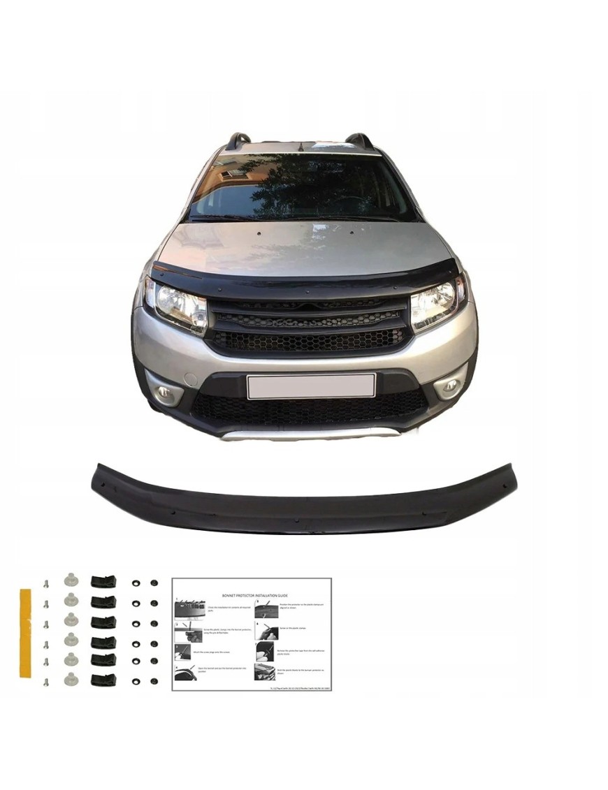Owiewka maski Dacia Sandero Stepway II / MCV 2012-2020