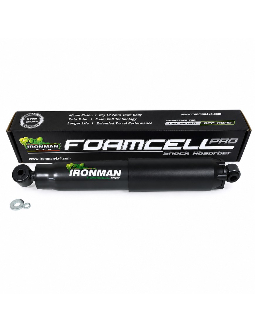 Amortyzator tylny Ironman 4x4 Foam Cell Pro, lift 2" — Nissan Navara D40, Nissan Xterra (45717FE) - ujęcie 4 Amortyzator tylny Ironman 4x4 Foam Cell Pro, lift 2" — Nissan Navara D40, Nissan Xterra (45717FE) - ujęcie 4