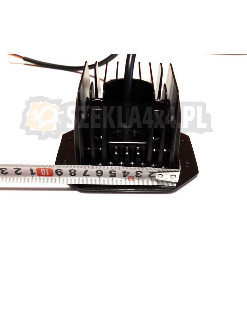 Lampa LED 4x3W Habitat Homologacja FLOOD z uchwytami montażowymi do zabudowy w zderzak Lampa LED 4x3W Habitat Homologacja FLOOD z uchwytami montażowymi do zabudowy w zderzak