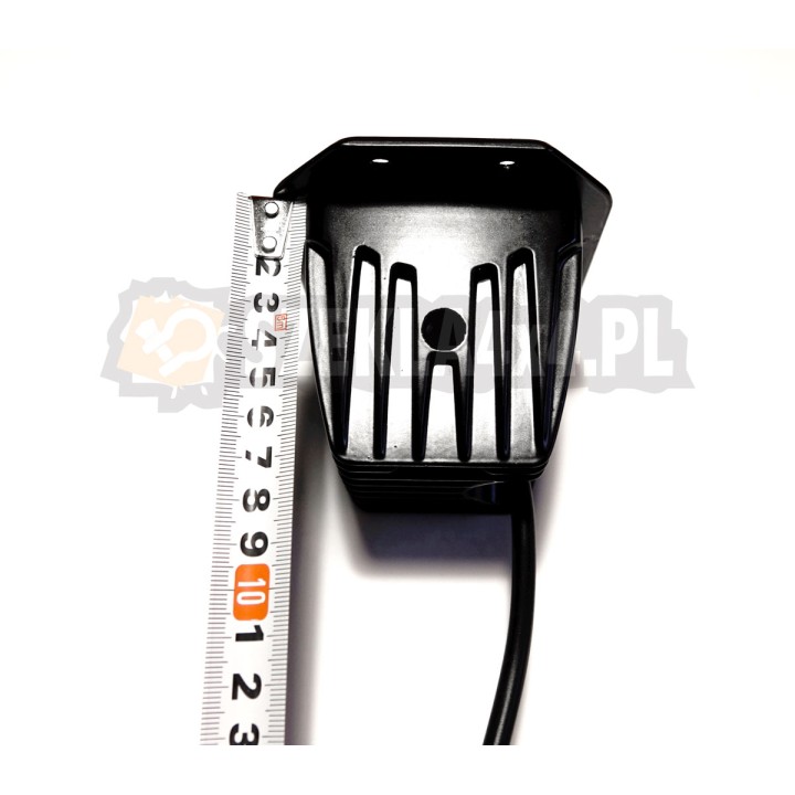 Lampa LED 4x3W Habitat przy miarce – przewód wyprowadzony z tyłu obudowy