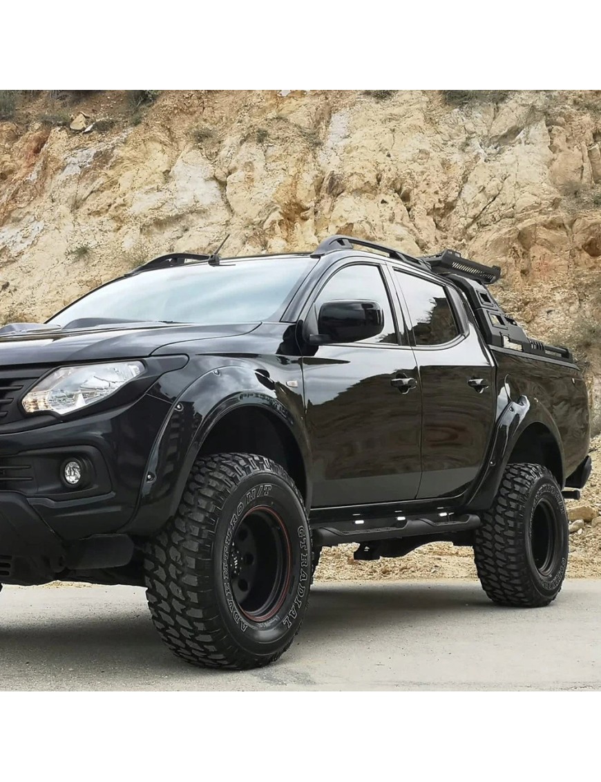 Poszerzenia błotników do Mitsubishi L200 2015-2019, komplet 4 szt.